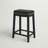 Bartonville Counter & Bar Solid Wood Backless Stool with Upholstered Seat-14840104-18674083