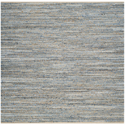 Doleman Hand Woven Jute Striped Rug