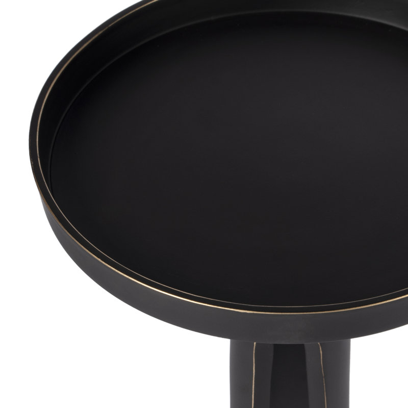 Kade Monique Large Pedestal Side Table