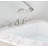 Eva Double Handle Deck Mounted Roman Tub Faucet Trim-2537003