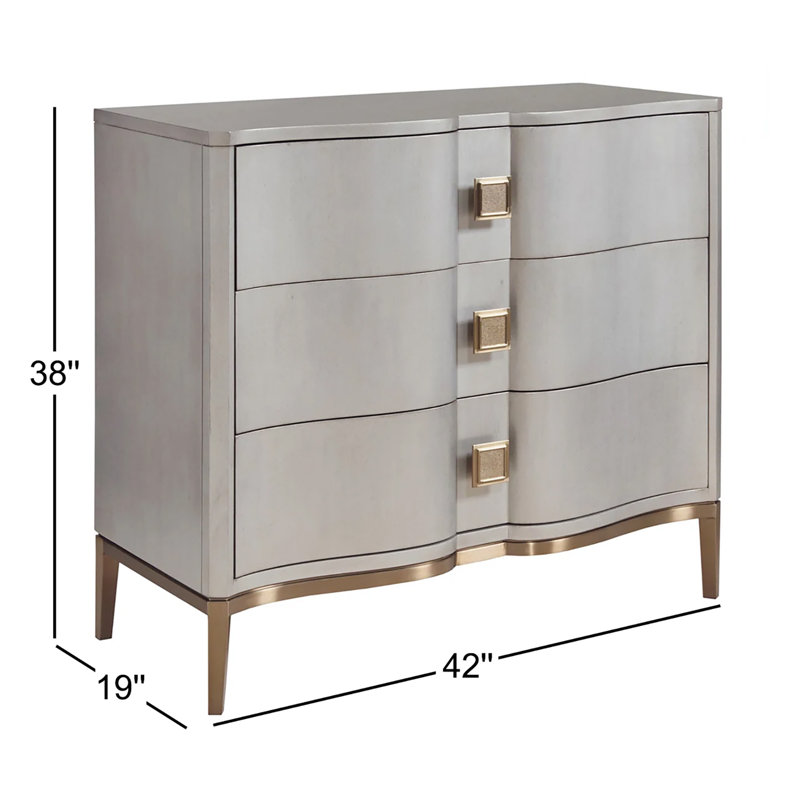 Commode 3 tiroirs 42 po Coggin