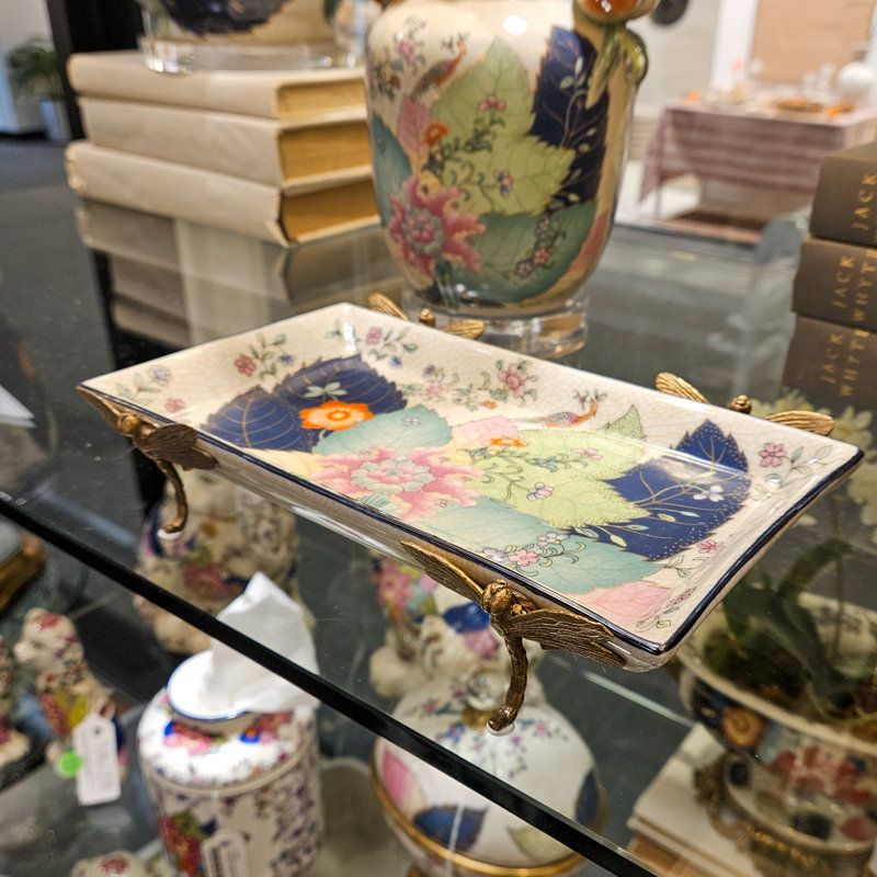 Hand Painted Decorative Dish