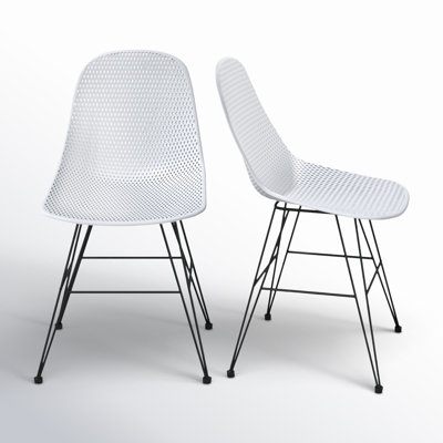 Dusti Patio Dining Side Chair by AllModern