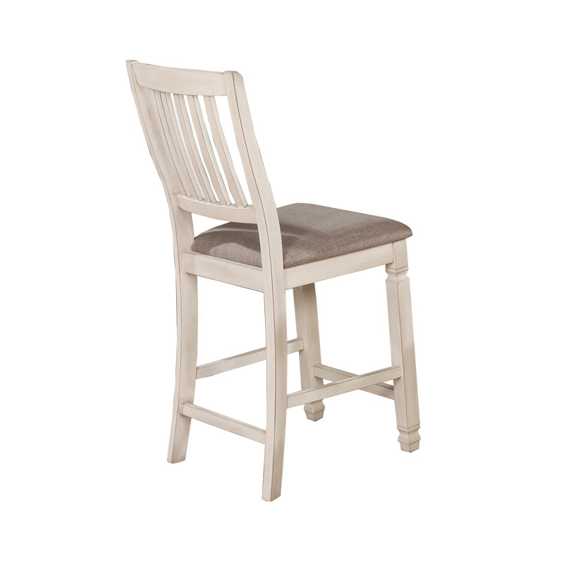 Tabouret blanc Thelma (2 / Ctn)