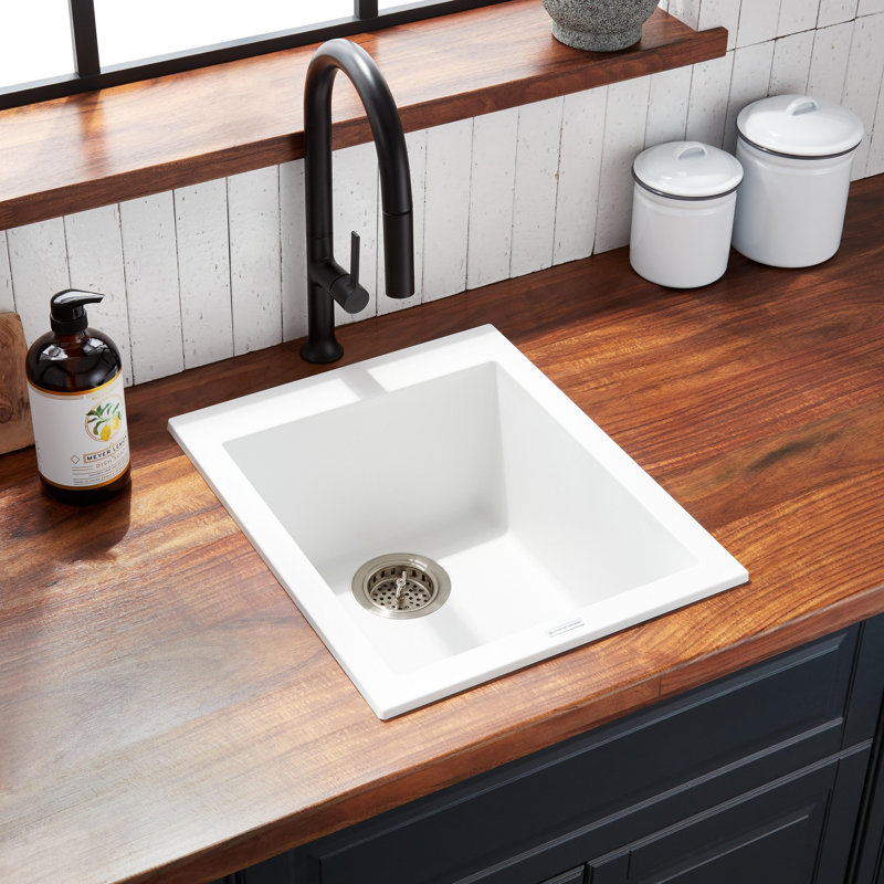 Holcomb 16" Drop In Kitchen Sink
