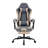 Faux Leather Ergonomic Gaming Chair, Adjustable Video Gaming Chair with Footrest & Linkage Armrest, 360° Swivel Computer Chair for Office, Gaming, Study-1101198007