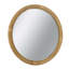 Miroir rond en rotin 31,9 po