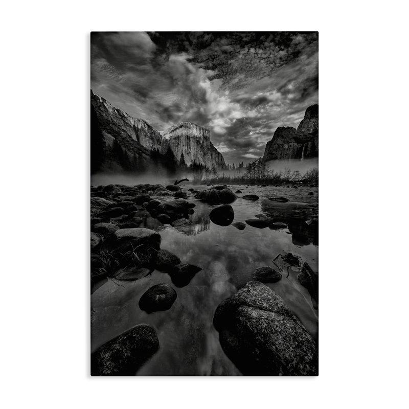 «Morning in Yosemite Valley», toile par Jon Evan, H 30 po x l 20 po