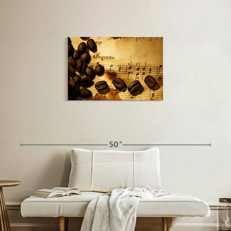Yarlin Coffee Music, 20" H x 30" W