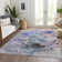 Melania Washable Abstract Indoor / Outdoor Rug