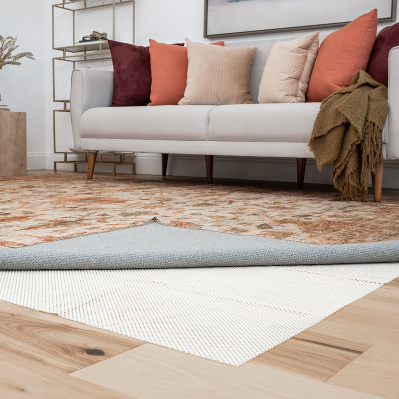 Tapis antidérapant antidérapant pour tapis et planchers de bois franc, Rectangle 2 pi x 3 pi