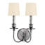 Applique murale à 2 lumières pour bougie-22514785-22514786