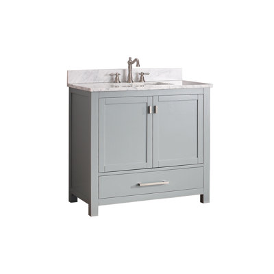 Modero 36" Single Bathroom Vanity with Top