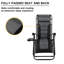 Chaise inclinable zéro gravité avec coussin-61786432