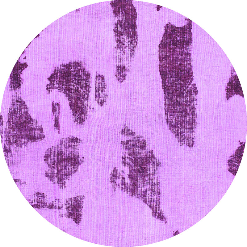 Tapis mauve Ireona, Rond 7 pi