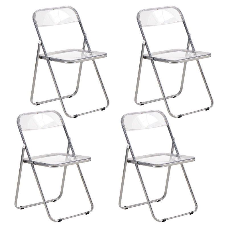 Centwane Plastic Stackable Folding Chair Folding Chair Set