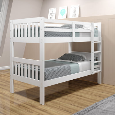 Bribie Solid Wood Standard Bunk Bed by Harriet Bee