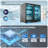 Undercounter Beverage Refrigerator With Glass Door, Bar Cooler Commercial Display Fridge For Beer Drink Soda With Temperature Control, 7.2cu. Ft. Large Capacity-107403153