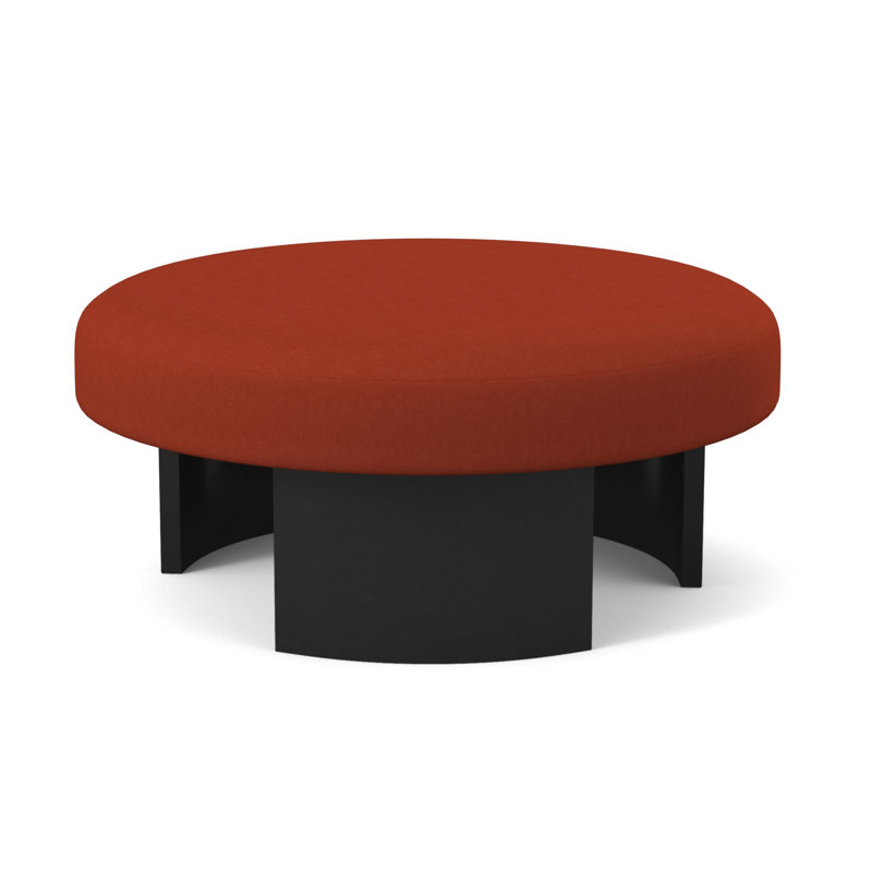 Repose-pieds Eclipse, Espresso, Mélange de polyester Margaret Tangelo