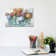 Fall Hydrangeas In Glass Jar Crop by Carol Rowan - Painting on Canvas