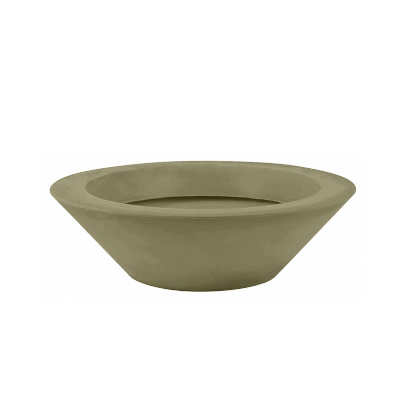 Centro Pot Planter, 5.75" H x 19.75" W x 19.75" D, White