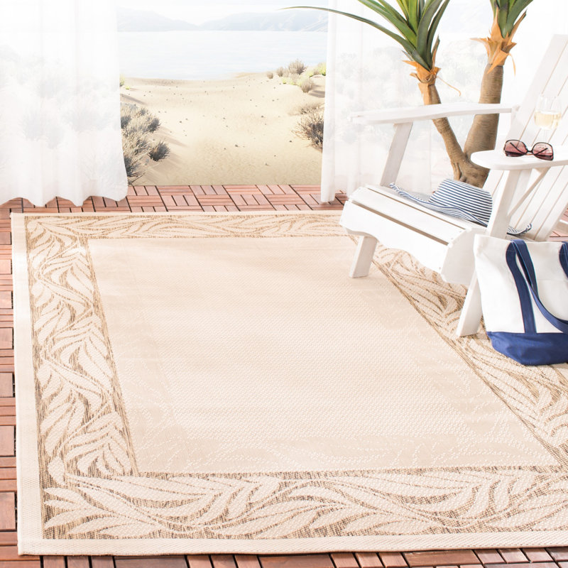 Herefordshire Performance Floral Indoor/Outdoor Area Rug, Rectangle 2'7" x 5'