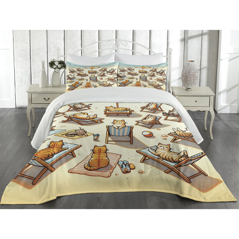 Coverlet, King Coverlet + 2 Standard Shams