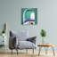 «Cozy Reading Nook Peaceful Serene Tranquil Architecture», art mural-129146948