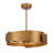 Velora LED Fan D'Lier in Gold Patina-129437287