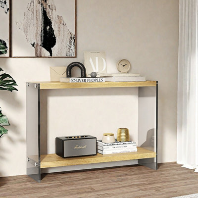 Console de style scandinave en bois massif