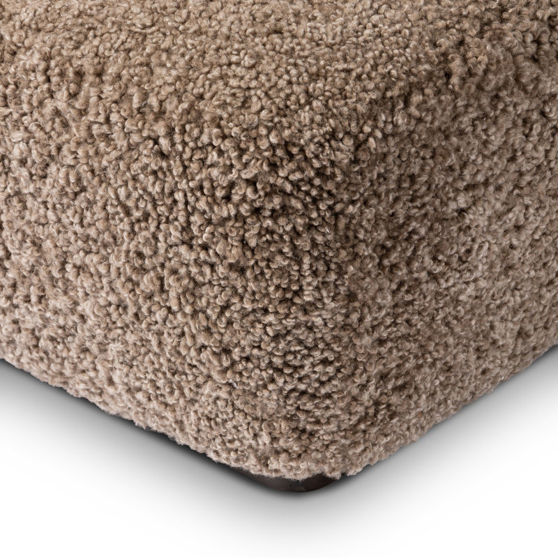 Julius Chaise-Taupe Shearling