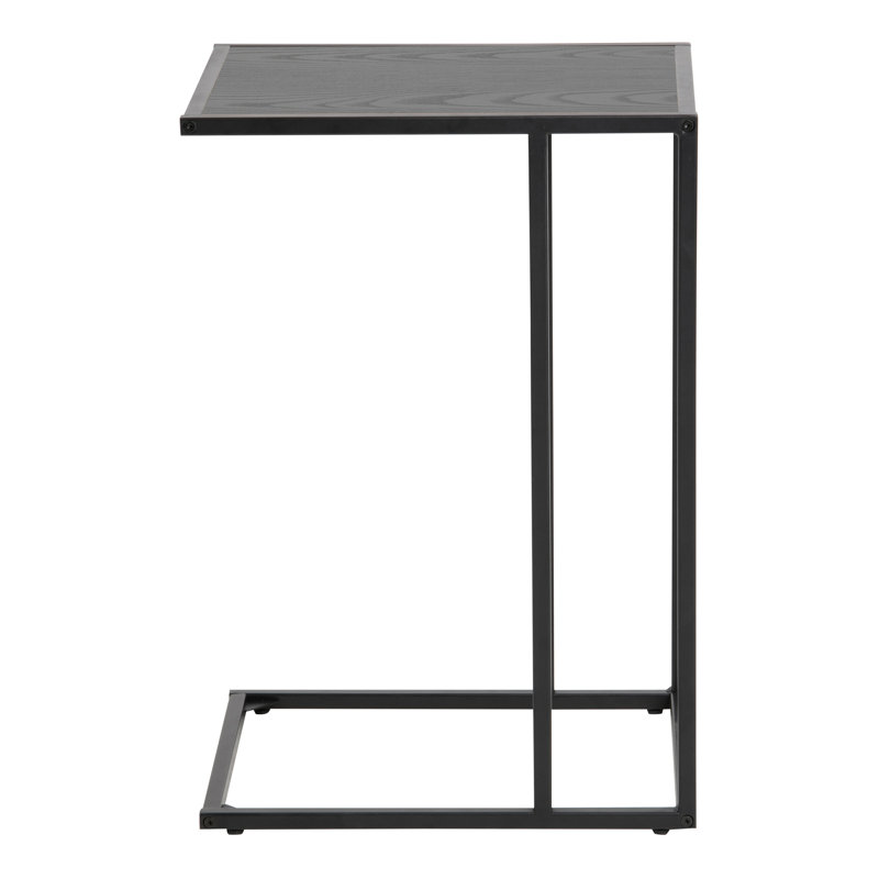Joliet Frame End Table, Black
