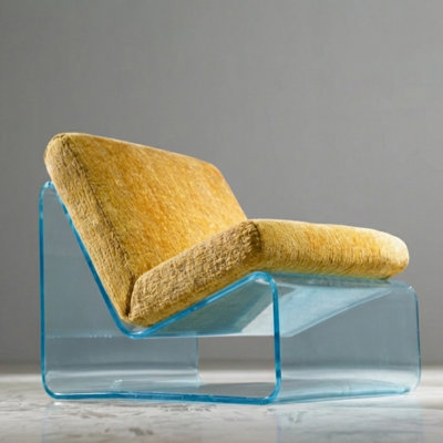 Lucite Lounge Chair