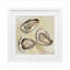 Reproduction encadrée sous verre Beige Oyster Trio, conception par CAD-1169904269-1169904256