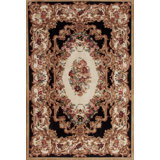 Sino Aubusson Collection Flatweave Wool Area Rug