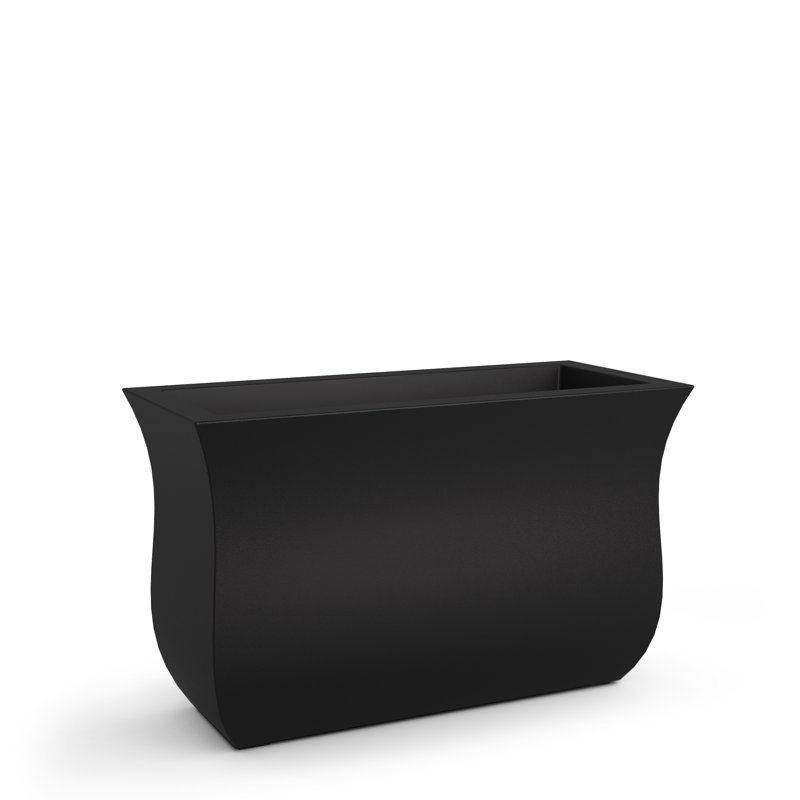 Pot à fleurs H 22 "Clywd, Noir, noir, noir, noir