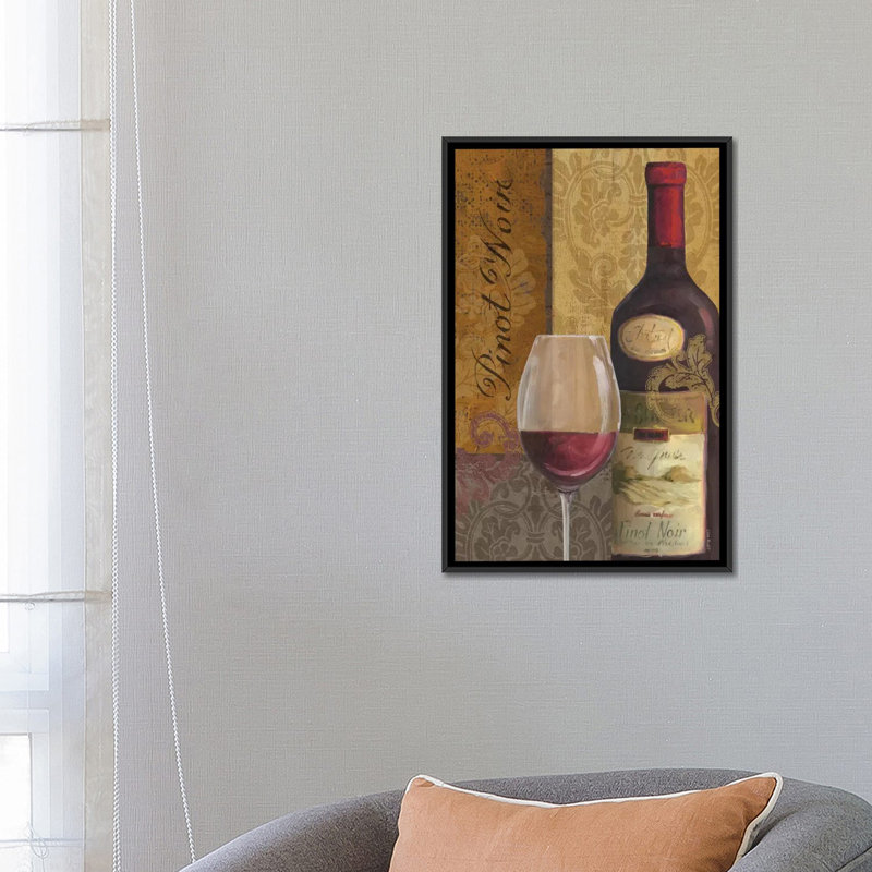 'From the Cellar IV' by Lisa Audit Painting Print on Canvas, 26" H x 18" W x 1.5" D, Black Framed Canvas, No Mat