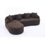 Canapé modulaire en L Modern Compression-1199328250
