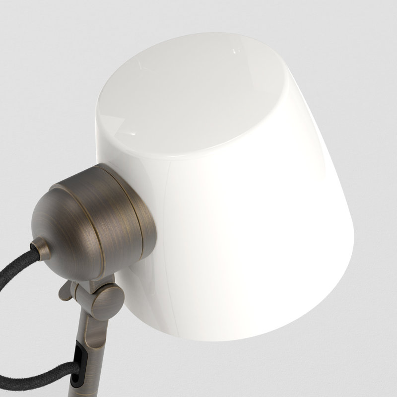 Imari Desk Table Lamp, Bronze