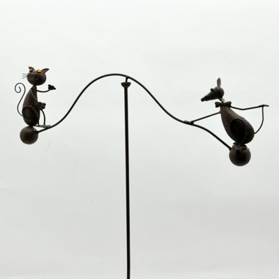 Isaiah Animals Metal Garden Statue