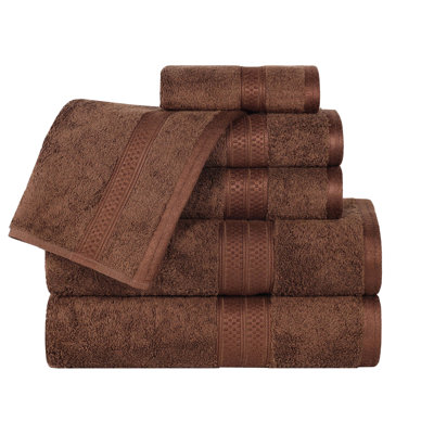 Nolhan Rayon from Bamboo Cotton Blend 6 Piece Towel Set