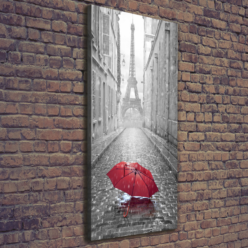Parasol France - Wrapped Canvas Print