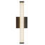 Geri 18-in Black dimmable LED Wall Sconce-1323320199-1323320185