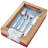 Judge 24 Piece Stainless Steel Cutlery Set,Table Setting for 6, Barclay Design.