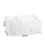 Small White Makeup Desktop Organizer