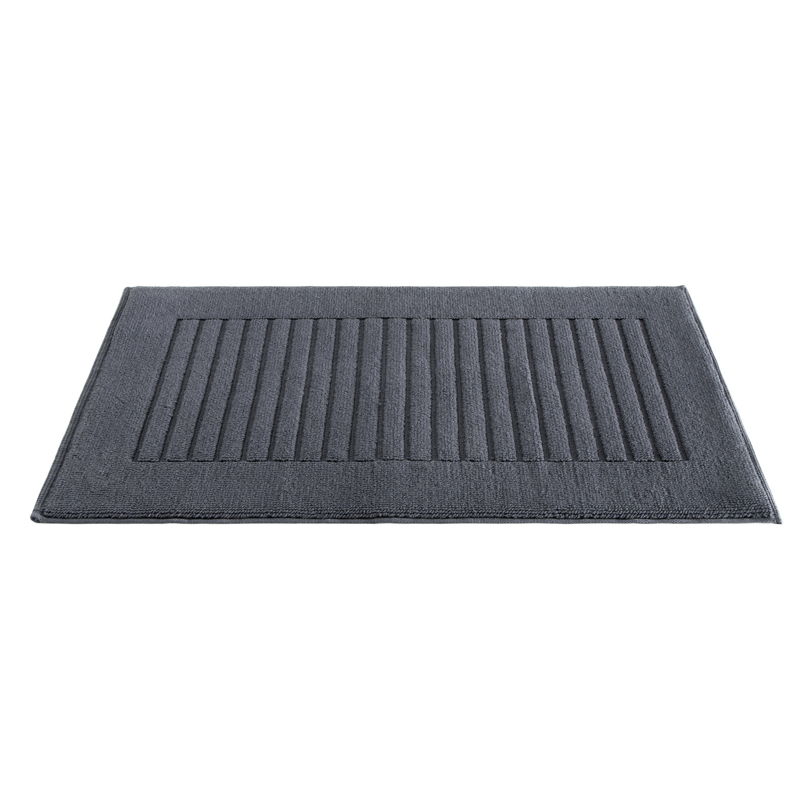 Rachel Bath Mat, Dark Gray