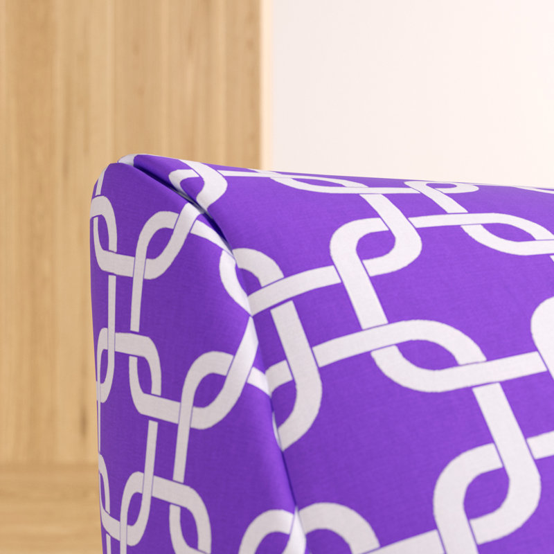 Roysum Cotton Bean Bag Chair & Lounger, Purple