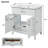 30" Bathroom Vanity With Ceramic Top-1529432670