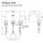 Widespread 2-handle Bathroom Faucet with Drain Assembly-70864969