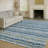 Machine Washable Indoor/Outdoor Chantille ACN2436 Stripes Rug-616814197-616814198